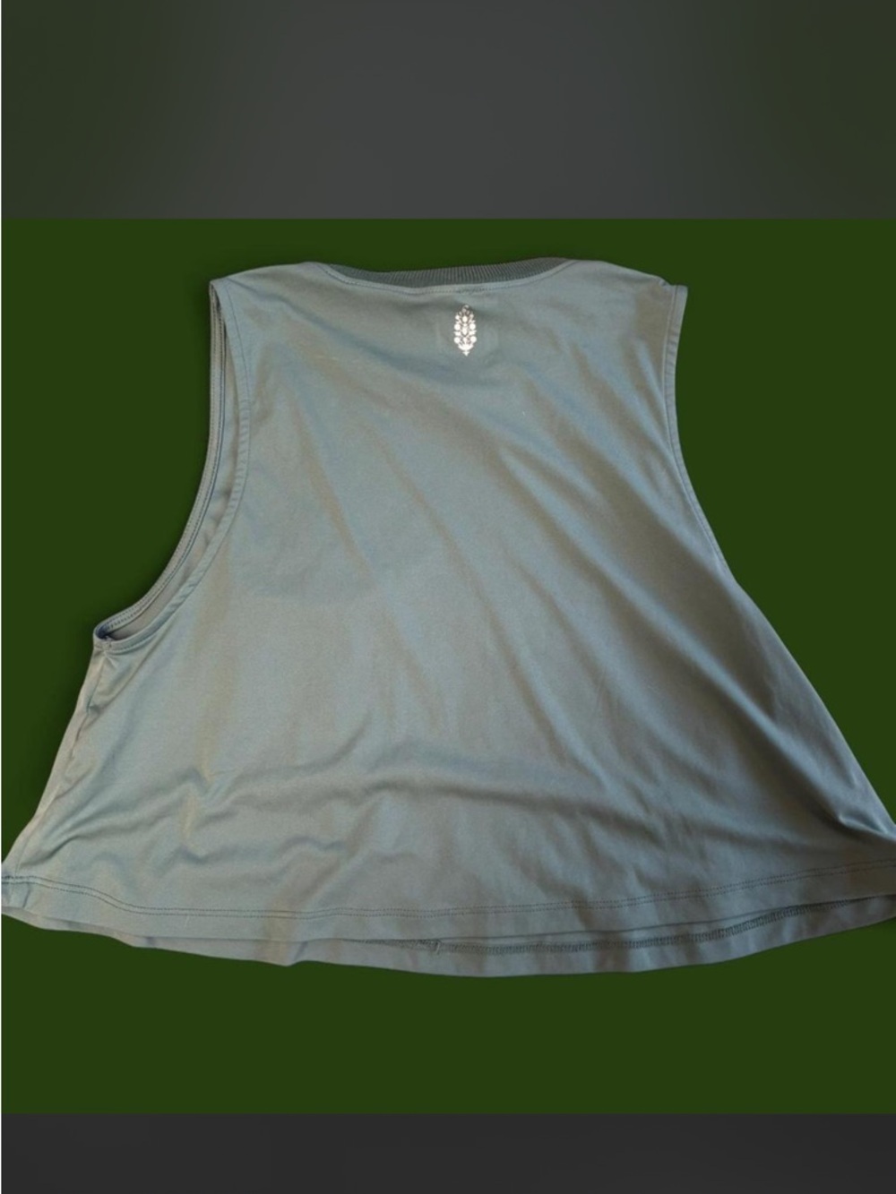 Women’s FP Movement by Free People Throwback Tank in the color Misty Forest. - Picture 2 of 5